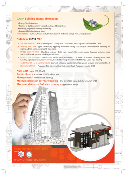 MEP Designing and Draughting Courses 2